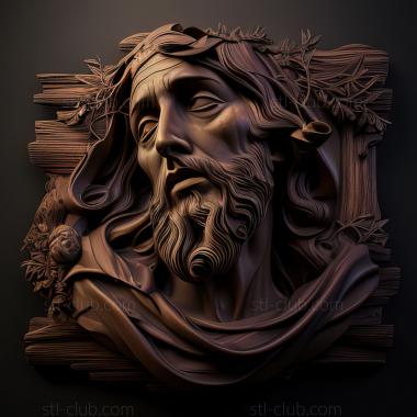 3D model st jesus (STL)